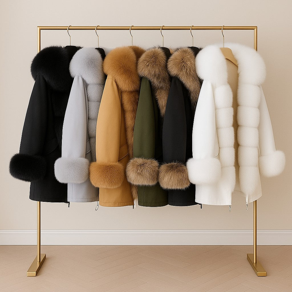 GIACCA INVERNALE CON PELLICCIOTTO – ELEGANZA E CALORE