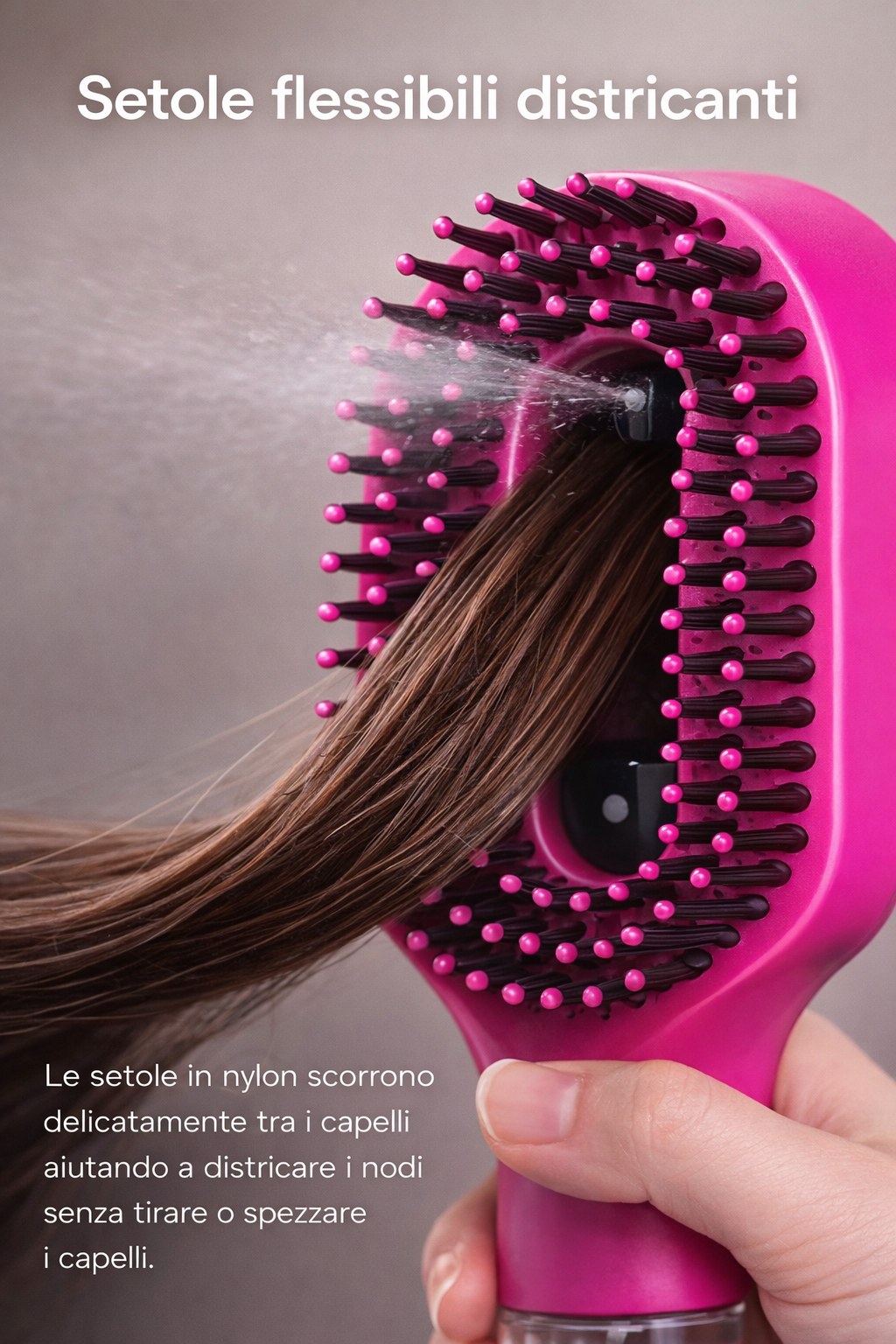 SPAZZOLA SPRAY DISTRICANTE