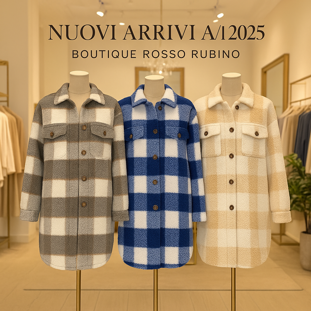 GIACCA - CAMICIA TEDDY DONNA