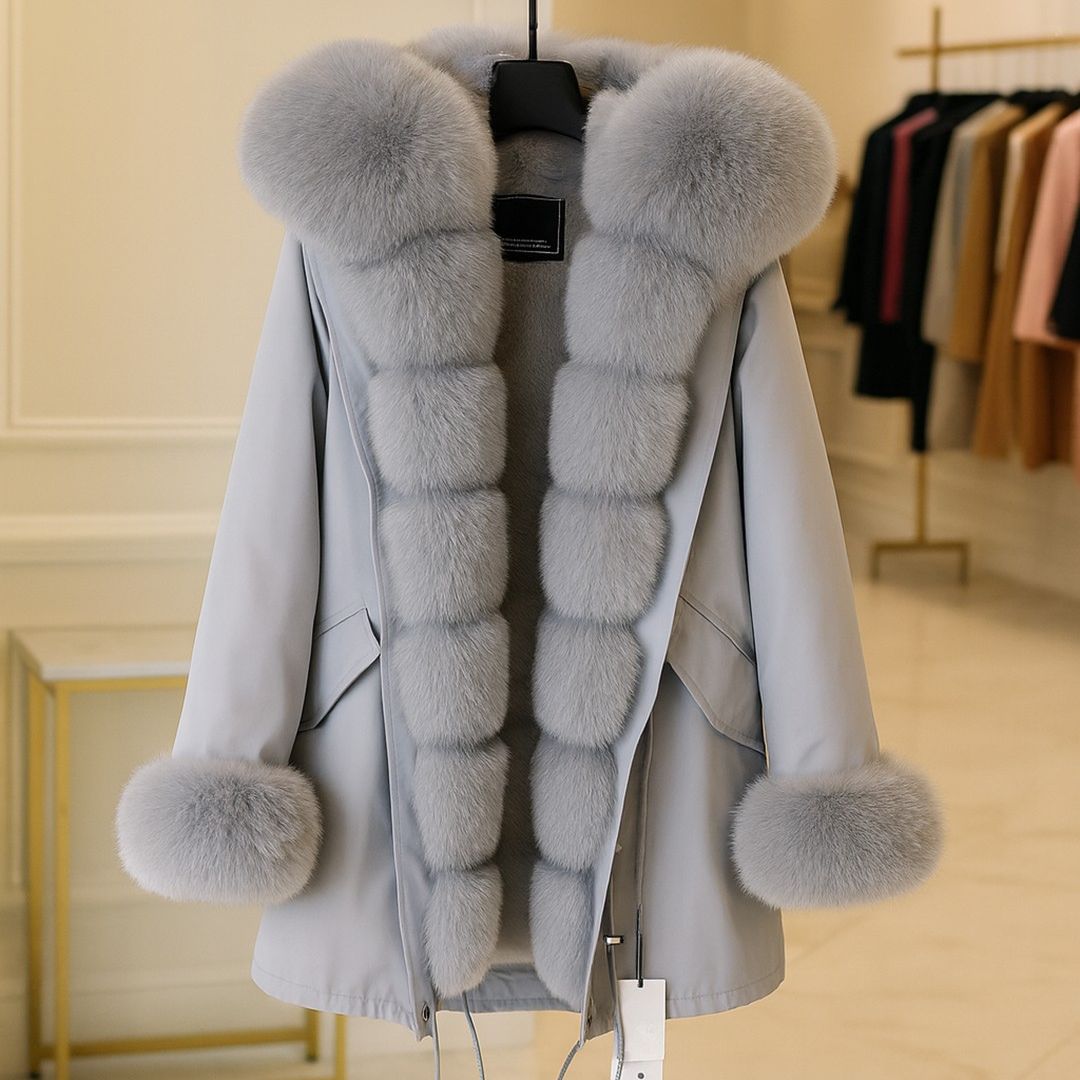 GIACCA INVERNALE CON PELLICCIOTTO – ELEGANZA E CALORE