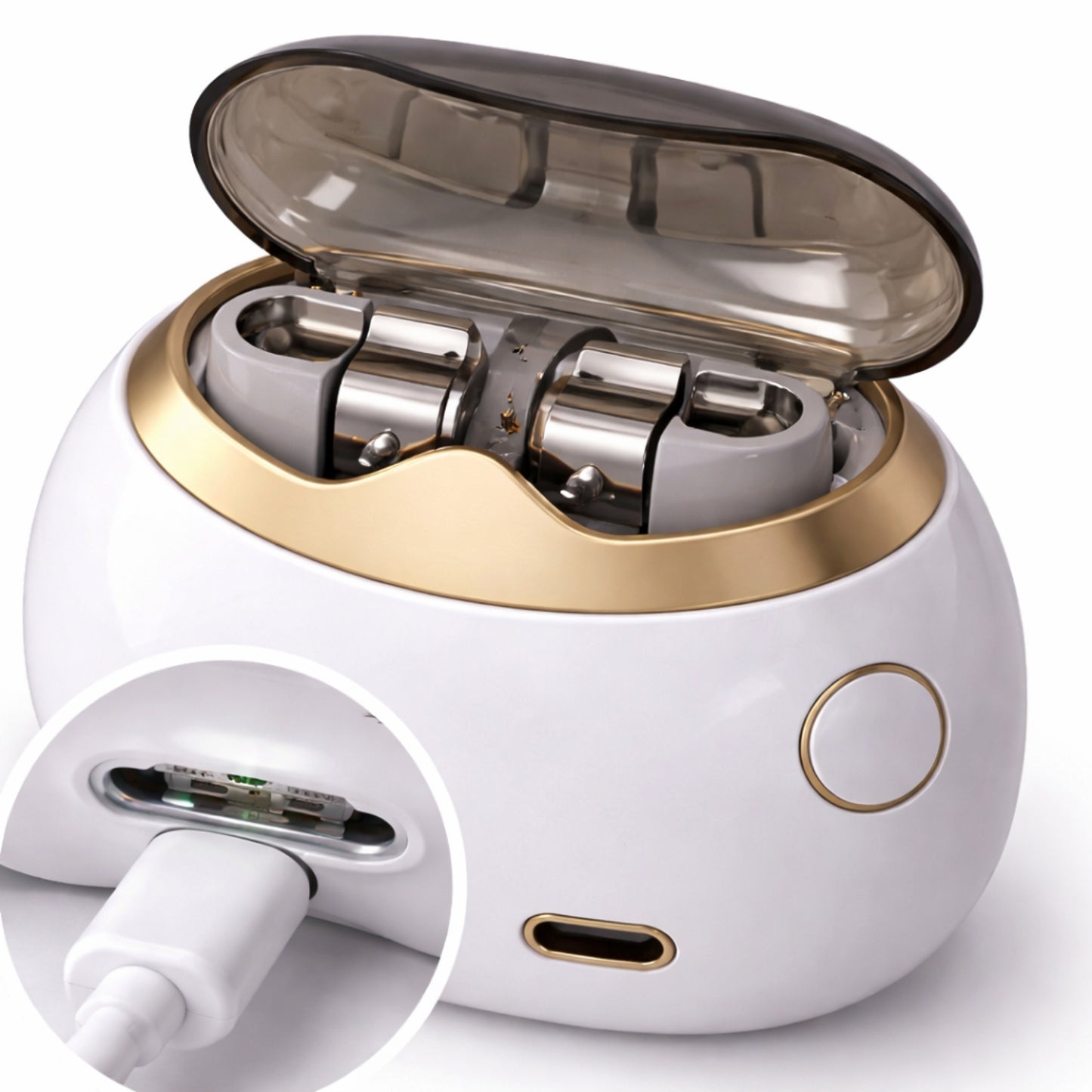 Tagliaunghie Elettrico PAXA™ Silenzioso e Sicuro con LED Integrato – Ricaricabile USB